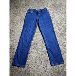 Tommy Hilfiger Jeans Size 2/31 Womens Dark Wash High Rise Straight Leg Denim